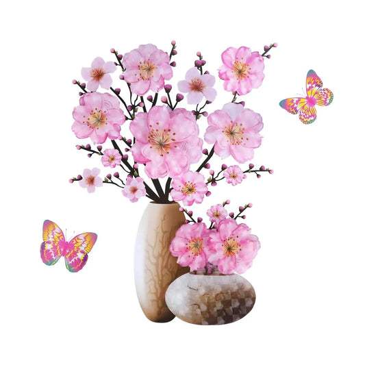 Dekorativní 3D samolepky (sada 3 kusů)