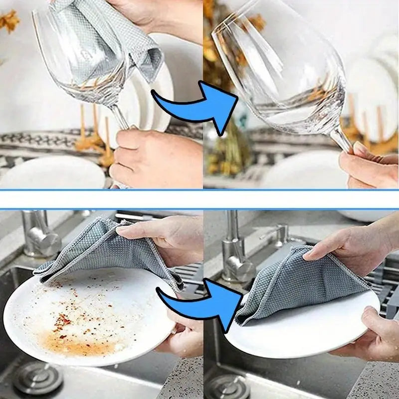 Sada 10 čisticích utěrek z mikrovlákna