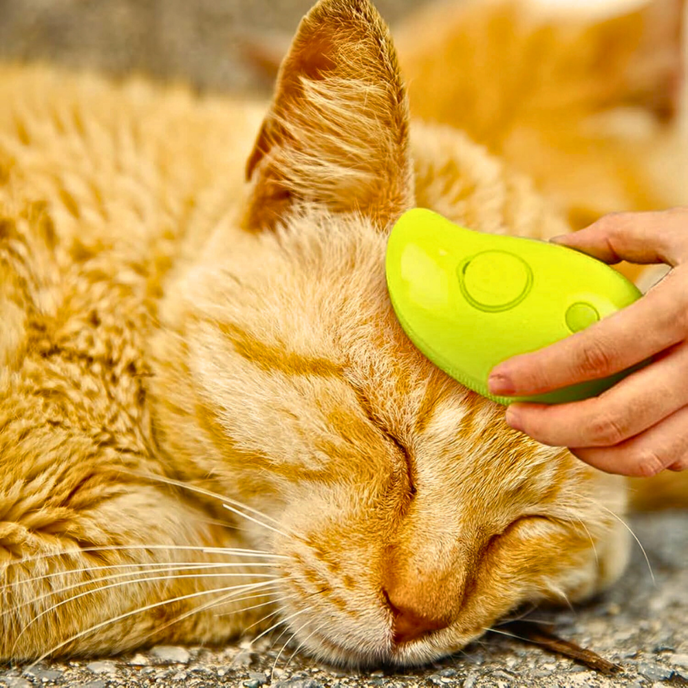 Parní kartáč pro zvířata 3 v 1