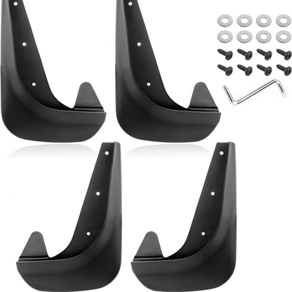 Sada 4 univerzálních autokrytek proti blátu