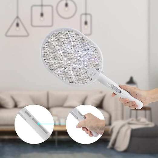 Elektrická plácačka na komáry, mouchy a hmyz