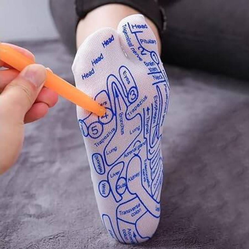 Masážní ponožky, Ponožky pro akupresuru a reflexologii