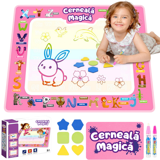 Magická podložka™ – Sada pro kreslení vodou bez nepořádku + 7 fixů jako dárek