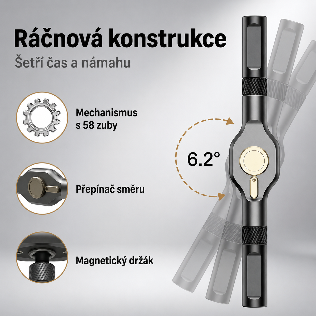 Sada magnetických šroubováků 24 v 1