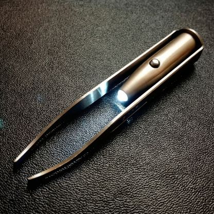 Pinzeta LED z oceli