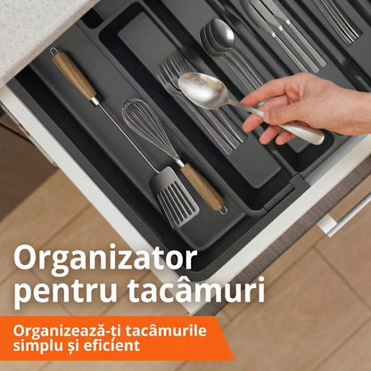 Rozšiřitelný organizér na příbory