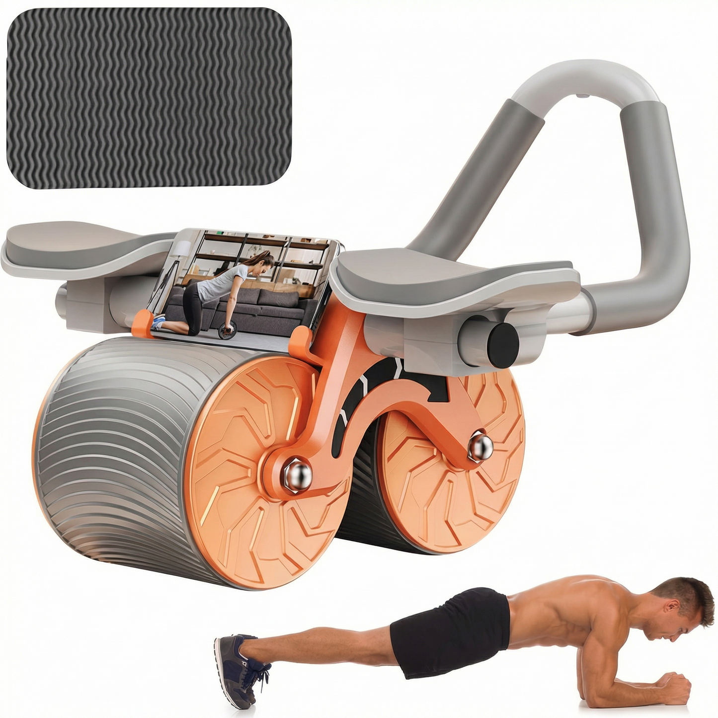 Břišní kolo s automatickým návratem