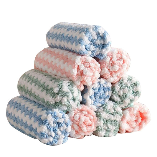 Sada 10 extra savých čisticích utěrek – vlnkový vzor